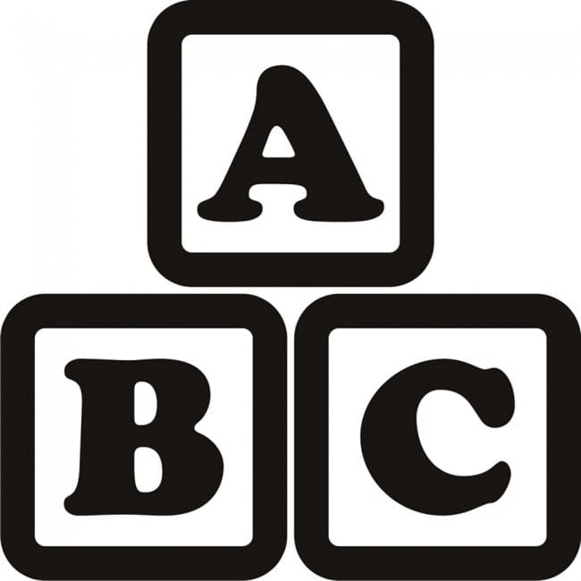 Rienda Libre Graphics - Decomural Abc Alphabet Nursery Ws-19054