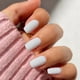 thumbnail image 2 of Set de Uñas JOYVVEW Blancas Medianas Cuadradas Brillantes 28 Piezas, 2 of 7