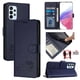 thumbnail image 5 of Funda tipo cartera FOXDOCK para Samsung Galaxy M23 5G/M13 4G con soporte, ranuras, RFID, diseño de gato, 5 of 5