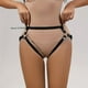 thumbnail image 4 of 1pc Sexy and Stylish Leather Bondage Pants for Women - Perfect for BDSM Play and Adult Sex Toys, 4 of 4