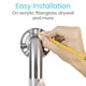 thumbnail image 5 of Grab Bar Vive Textured para bañeras y duchas, 5 of 9