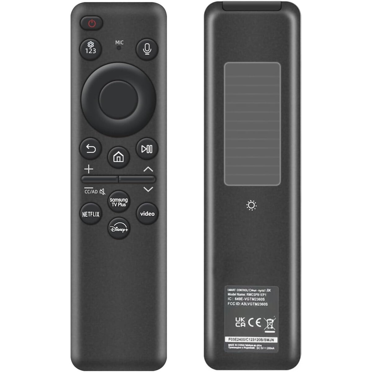 Samsung - Control Remoto Recargable Smart Tv 20192025 Usbc