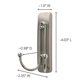 thumbnail image 2 of Wall Hooks Command, 2 ganchos dobles grandes de níquel cepillado, 2 of 9