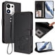 thumbnail image 2 of Honor 600 Smart Funda Billetera con Estampado de Gato, Negro, 2 of 6