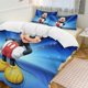 thumbnail image 1 of Mickey MouseCartoon Collection 3-Piece Comforter Set, Personalized Bedding Decor for Kids And Teens Bed Sheets, 1 of 5
