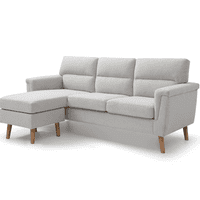 Global - Sofá 3 Cuerpos Beige