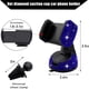 thumbnail image 2 of Soporte universal de cristal para teléfono de coche - Ajustable en 360 grados, seguro para el salpicadero, la rejilla de ventilación y el parabrisas - Compatible con todos los smartphones-Azul, 2 of 5