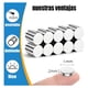 thumbnail image 2 of Pack 200 imanes magnéticos 5x2 mm refrigerador plateado, 2 of 3