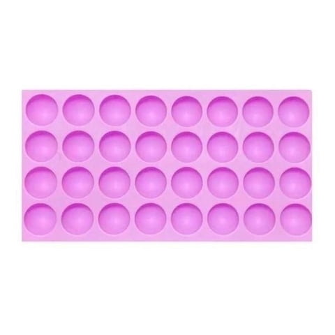 Genérico - Molde De Silicona 32 Esferas Repostería Pastelería