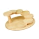 thumbnail image 2 of Tablero De Exhibición De Alimentos De Madera Estante Decorativo Plato De Bocadillos Para Navidad Y Fiesta En El Hogar Redondo, 2 of 5