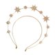 thumbnail image 3 of Diadema Nupcial Para Boda, Diadema De Estrella Para Mujer, Para Vacaciones, Carnaval, Compromiso, Dorado, 3 of 5