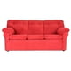thumbnail image 3 of Living Mateo 311 - Tela Felpa Rojo, 3 of 8