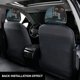 thumbnail image 3 of Flow: La Película Funda Protectora Universal para Reposacabezas de Coche, Funda Elástica para Reposacabezas de Asiento de Auto, Funda de Tela Antipolvo, Accesorios de Interior 2 Piezas, 3 of 6