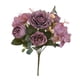 thumbnail image 2 of Ramo De Flores De Peonía Artificial Para Boda Púrpura, 2 of 3