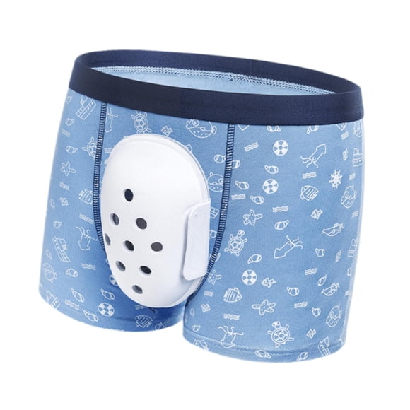 Ropa Interior de Circuncisión para Niños Ropa Interior Protectora Cómoda Fácil de Usar Fácil de Lavar Funda Protectora Calzoncillos Transpirables Tamaño 130