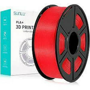 Sunlu - Filamento 3D , Pla+ 1.75Mm/ 1Kg Rojo