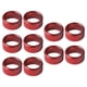 thumbnail image 3 of 10 Piezas De Anillos De Pierna De Paloma De Metal Que Identifican Bandas Que Eliminan Fácilmente Los Accesorios Rojo, 3 of 4