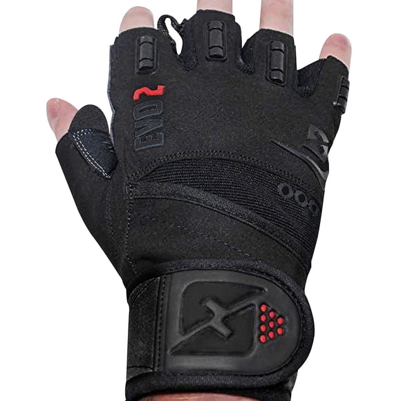 Guantes de levantamiento de pesas skott Evo 2 con soporte para la muñeca