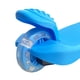 thumbnail image 4 of Scooter Monopatin 3 Ruedas Luces Barra Ajustable 70cm Azul Bex, 4 of 7