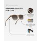 thumbnail image 5 of Gafas de sol WearMe Pro Nick Polarized Modern Square Frame, 5 of 7