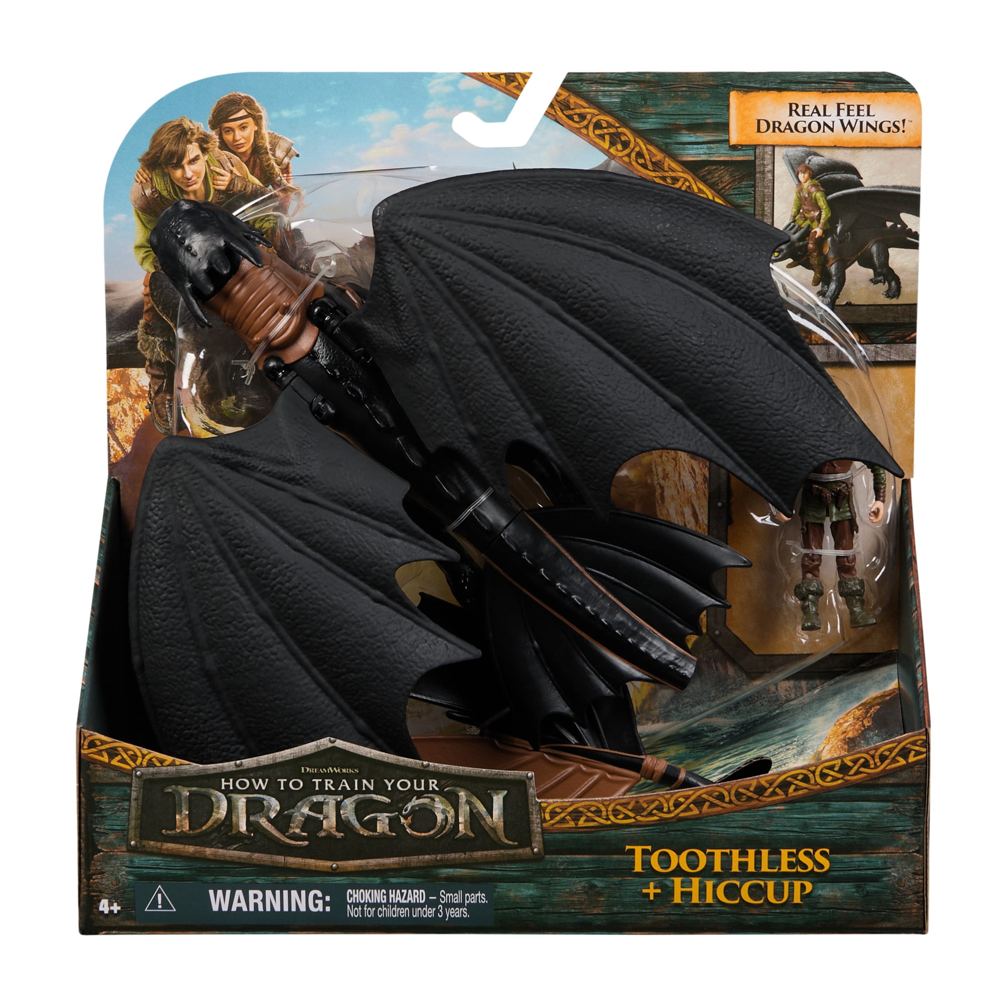 Como Entrenar A Tu Dragon - Pack Figura Hipo Y Chimuelo Cómo Entrenar A Tu Dragón