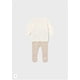 thumbnail image 4 of Polaina y jersey tricot bicolor beige 6 A 9 Meses, 4 of 6