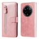 thumbnail image 5 of Funda con Cremallera para Realme 14 Pro Plus, Carcasa Cartera de Cuero PU con Soporte y Tarjetero, 5 of 5
