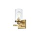 thumbnail image 3 of Aplique de Pared Living District Thane 5 Oro Satinado con Vidrio Acanalado, 3 of 8
