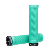 Ioensy - Empuñaduras De Manillar De Bicicleta Que Absorben Los Golpes 22 Mm Manija Bloqueable Para Bicicleta Azul