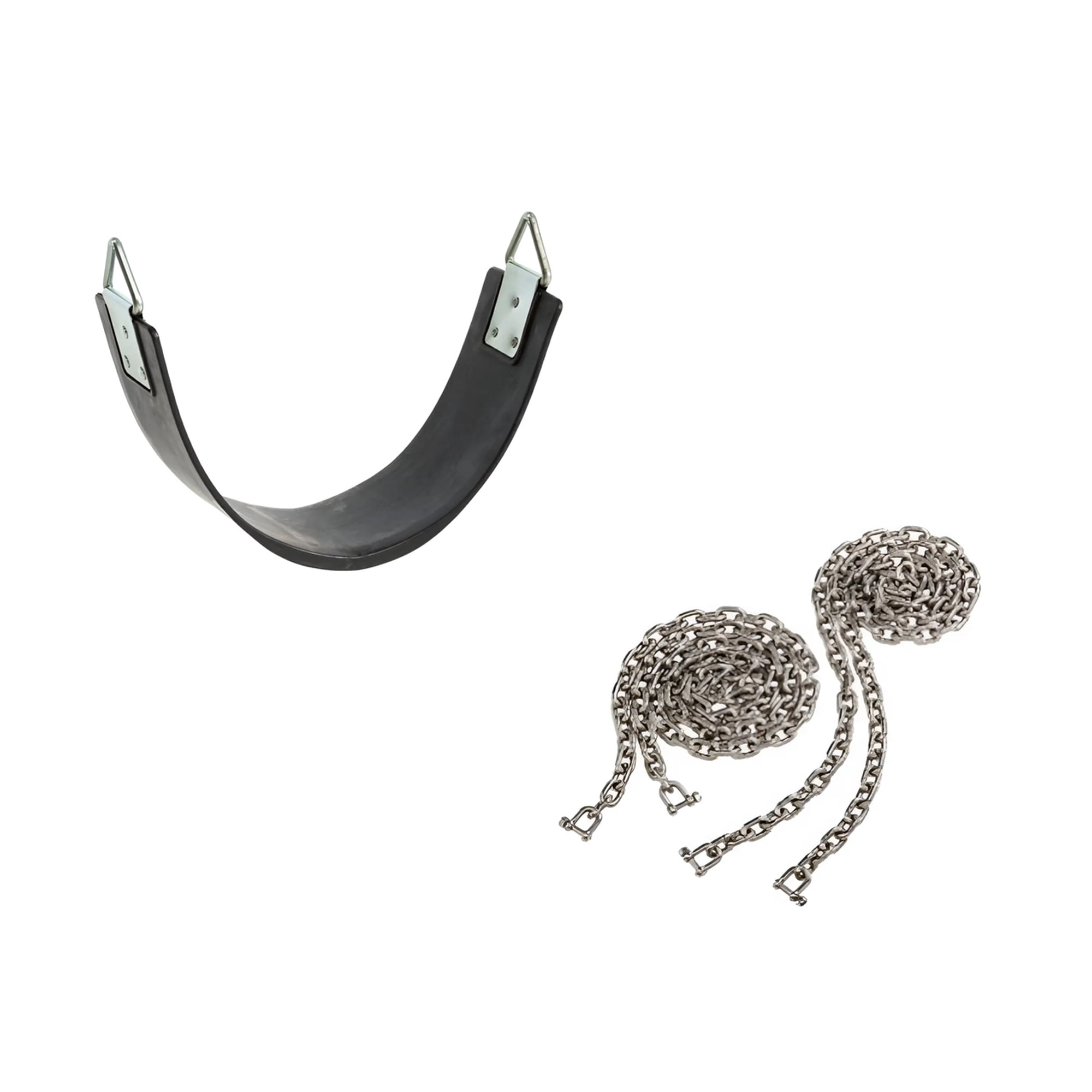 Patio Parque Spa - Pack Asiento Columpio Mas Cadenas Galvanizadas