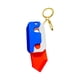 thumbnail image 2 of Juguete Impreso 3D Del Cuchillo De La Persona Agitada Con Los Regalos De Los Adultos De Los Niños Del Cuchillo De La Zanahoria De Los Llaveros Blanco Y Azul, 2 of 3