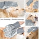 thumbnail image 3 of Guantes de aseo para mascotas - Cepillo suave para el baño de perros - Guante de masaje con diseño mejorado de cinco dedos - Guante eficaz para quitar el pelo suelto de perros, gatos, conejos y caball, 3 of 7