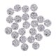 thumbnail image 3 of 24 piezas de 12 mm flatback rsesin rhinestone diy artesanía para todas las decoraciones de plata, 3 of 5