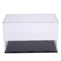 Magideal - Vitrina Acrílica Transparente Limpia Para Coleccionables, Escaparate, Muñecos De Juguete, Coleccionables, Cajas Protectoras De Almacenamiento A Prueba 25X20X10Cm