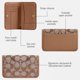 thumbnail image 3 of Estuche de tarjetas Coach Crystal 13 cm x 9 cm x 2,5 cm, 3 of 5