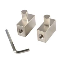 Bothyi - 2 Entradas De Amplificador Compensadas Para Accesorios Automotrices Duraderos Y Fáciles De Instalar Con Doble Orificio