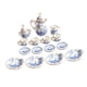thumbnail image 3 of 15 Pedazos Del Juego De Té Casa De Mu?ecas En Miniatura Comedor Porcelana Flor Azul, 3 of 4