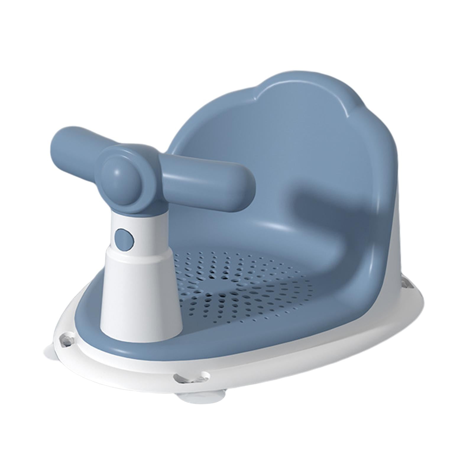 Bothyi - Asiento De Bañera Para Bebé Con Asa Desmontable Asiento De Baño Para Recién Nacido Para Bebé Recién Nacido Azul