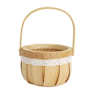 Magideal - Cesta De Almacenamiento Hecha A Mano Cesta Cesta De Almacenamiento Tejida Huevos Decorativos Cesta De Dulces Cesta De Lavandería Soporte Rús Calabaza