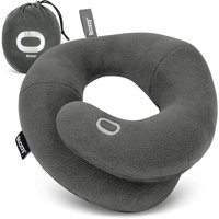 Almohada Cervical De Viaje Bcozzy Para Avión Con Doble Soporte