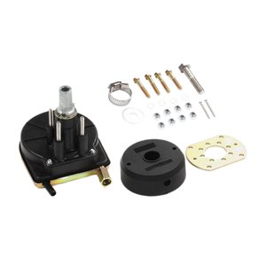 Magideal - Juego De Bisel De Timón De Dirección De Barco De 90 Grados, Bisel De Timón De Motor Fueraborda De Barco, Accesorios De Fácil Instalación De Alto Rendi