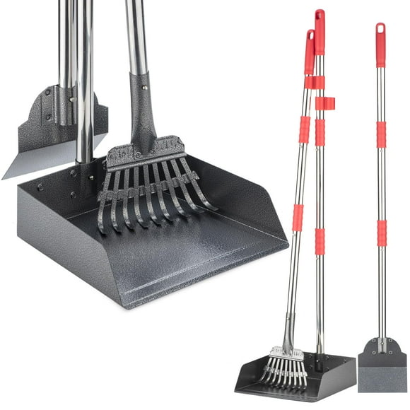 Juego de cucharas para perros Pooper FUSBUNTY de acero inoxidable de alta resistencia