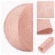 thumbnail image 5 of Juego de Manteles Rústicos de 6 Manteles Tejidos con Diseño Hueco para Decoración de Mesa de Comedor Interior y Exterior, Mantel de Cocina, Limpieza Fácil, Oro Rosa, 15 pulgadas, 5 of 6