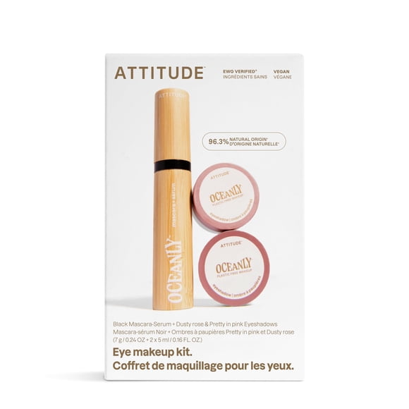 Set de Maquillaje BIO SPECTRA ATTITUDE 3 pzs Vegano Rosa