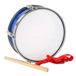 Magideal - Tambor De Música De Tambor De 13 Pulgadas, Instrumentos Musicales De Aprendizaje Musical Profesional Instrumento De Percusión Para Niños Adolescentes , Azul