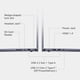 thumbnail image 3 of Notebook Touch Dell Inspiron AMD Ryzen 7 16GB RAM 1TB SSD DE 16" FHD, 3 of 3