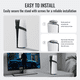 thumbnail image 3 of Soporte metálico vertical con base antideslizante compatible con la consola PlayStation 5 Slim/Pro - Soporte portátil para consola de juegos PS5 Host-Negro Azul, 3 of 9