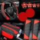 thumbnail image 1 of Set de accesorios interiores para automóvil Smeyta, 10 piezas, rojo, 1 of 3
