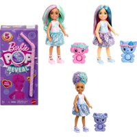 Set De Muñecas Toy Figure Barbie Chelsea Pop Reveal Con 5 Sorpresas