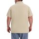 thumbnail image 3 of INSPIRE CHIC Camisas de Verano de Manga Corta de Color Sólido para Hombres Grandes y Altos para la Vuelta al Cole, Vacaciones en la Playa, Talla XL Caqui, 3 of 5